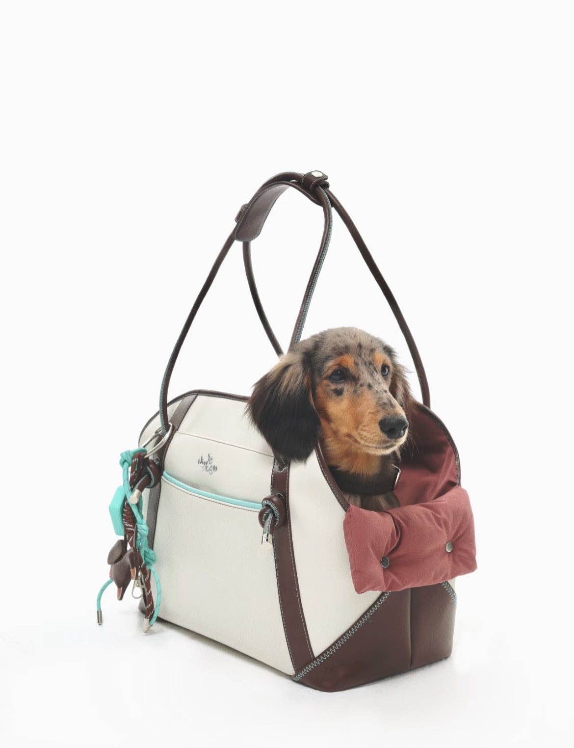 PawsCube Minimalist Pet Tote: Airline-Approved Small Dog Bag with Detachable Cushion, Stylish & Functional